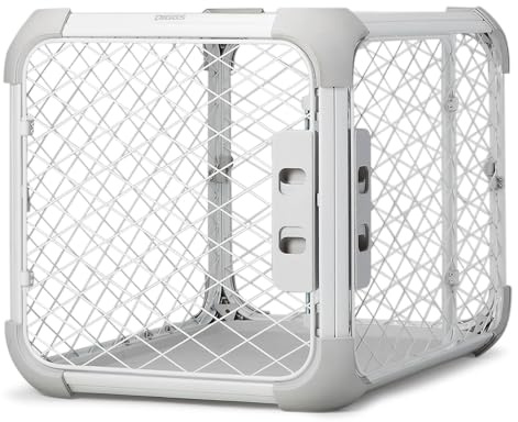 Diggs Evolv Hundekäfig I Starkes und modulares Design I Stabiler Laufstall I Pfotensicheres Netz I Gebaut für Welpen und Hunde I (L x B x H) 76,2 x 48,3 x 53,3 cm (L x B x H) (Medium, Esche)