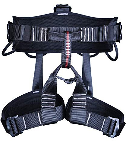 SwaYve Aerial Work Safety Belt, Fall Protection Climbing Equipment, for Construction Workers Roof Scaffold Mountaineering/B