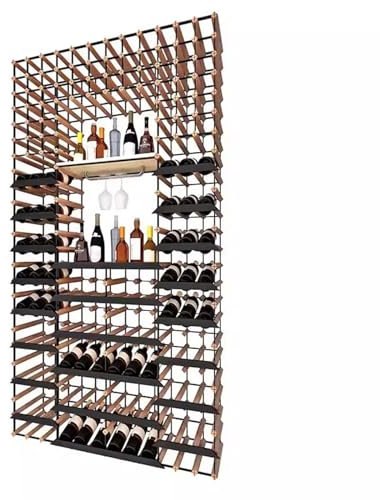 GRFIT Porte-vin pour Le Stockage du vin Salon créatif Armoire à vin présentoir casier à vin Ornement Porte-Bouteille de vin Bar supermarché Support de casier à vin Comptoir de casiers à vin