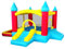 Gioco Gonfiabile per Bambini, Grande Castello con Scivolo e Piscina