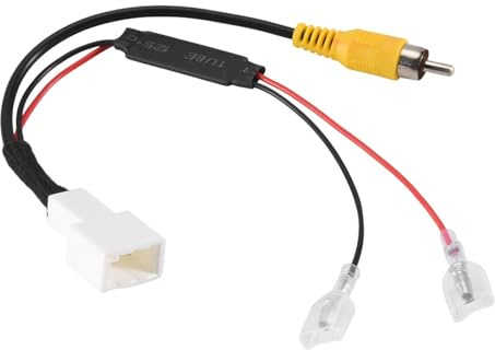 Zdprkqzvz 4 Pin Car Connector Radio Back Up Reverse Camera Retention Wiring Harness Cable Plug Adapter Effortless Parking Solution