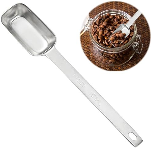 1PCS Tablespoon 15 ml Tablespoon Measuring Spoon Stainless Steel Single Measuring Spoons Rust Resistant Table Spoons Measure for Measuring Coffee Beans Scooping Milk Powder (1 tbsp | 15 ML)
