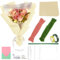 Limpiapipas Manualidades Pipe Cleaners Crafts Set Limpia Pipas Alambre de Chenilla Limpiador de Pipas Tallos de Chenilla Pipe Cleaning Sticks para Artesanía y Decoración de Ramos de Tulipanes (A)
