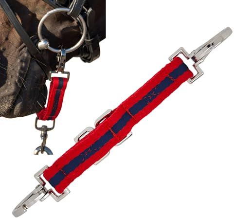Lunge Lines Strap, Horse Training Lunge Aid, 10.83 x 0.98 inches, Metal Alloy Equine Training Equipment, Professional Equestrian Accessory for Men, Women, Adults