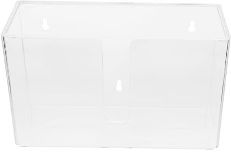 Amosfun Wandmontierter Papierhandtuchspender Mit Deckel Großer Berührungsloser Papierhandtuchhalter Für Küche Und Bad Für Einfache Installation Ohne Bohren Aus Robustem