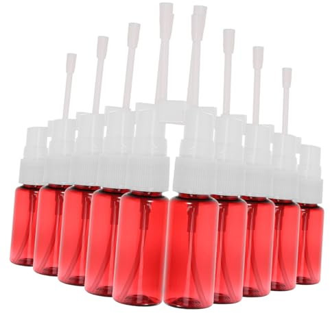 SAFIGLE 10pièces Bouteille Irrigation Nasale Plastique Pour Nettoyage Nasal Lot