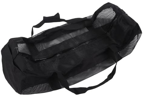 HERCHR Bolsa de Engranaje de Malla para Equipos de Snorkel, Equipos de Snorkel Extra Grandes transportando Bolsas de Transporte de Redes de Buceo.