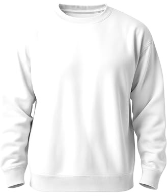 Love My Fashions Mens Sweatshirts Crew Neck And Long Sleeve Plain Sweater Fleece Jumper for Men Uk