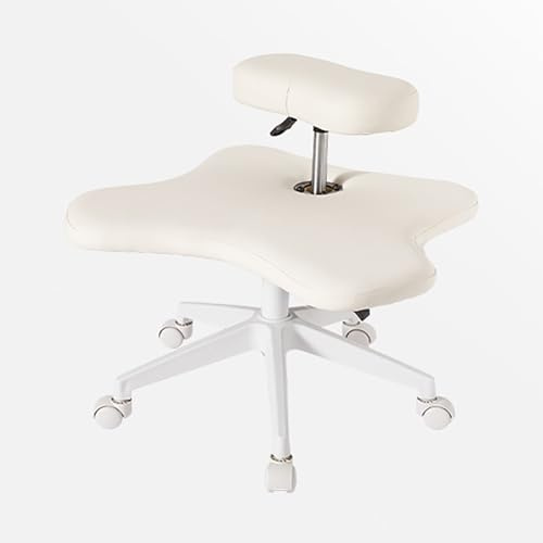 Ergonomischer Kniestuhl mit Rollen | Höhenverstellbarer Bürostuhl mit Kreuzbeinen für Yoga und Meditation | Vielseitiges Design für Zuhause und Büro