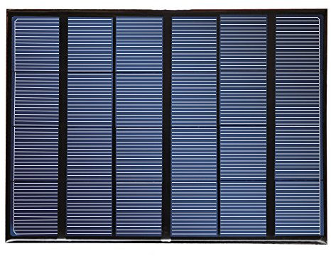 NUZAMAS Poartable Pannello Solare caricabatteria 6V USB Connecton Power Ricarica per Smart Phone Outdoor Campeggio Trekking Pesca