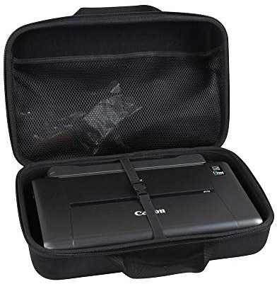 Hermitshell Hard Travel Case for Canon PIXMA TR160 Wireless Mobile Printer (Case for Canon TR160 + Battery)