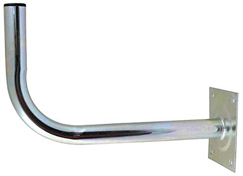 Wessper 60cm Satellite Support Mural pour Satellite antenne mât en Acier galvanisé