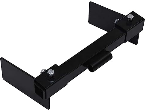 vidaXL Schneepflugadapter für Rasentraktor Rasenmäher Mäher Schneeschild Räumschild Schneepflug Anbausatz Stahl Schwarz 401x220x120mm