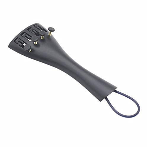 EXCEART Violin Tailpiece Aluminiumlegierung Mit Feinstimmern Reparaturzubehör Für Violine Langlebig Und Bereit Zum Stimmen Für Geigenliebhaber