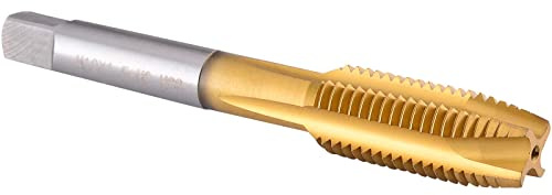Burkit M12 X 1,5 Spiralspitze Gewindebohrer HSS Titanbeschichtung Spiralspitze Gewindebohrer M12 X 1,5