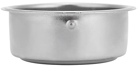 Filtro de café de Acero Inoxidable de Doble Capa, Cesta Presurizada, Accesorios Esenciales para (Para dos personas)