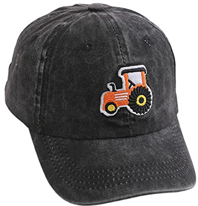 Cartoon Basecap Kinder Jungen Mädchen Draussen Sport Trucker Cap Feuerwehrauto Cap Kinder Kappe Mädchen Sommer UV Schutz Sonnenhut Verstellbar Snapback Schirmmütze Kinder Golf Cap 2-5 Jahre
