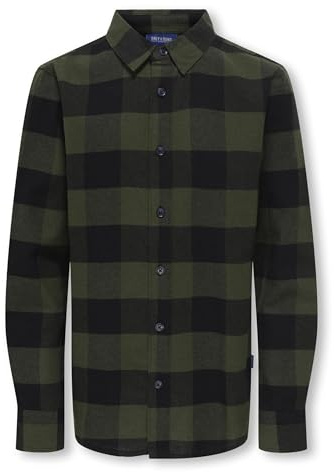 ONLY Kids Osjgudmund Ls Checked Shirt Noos