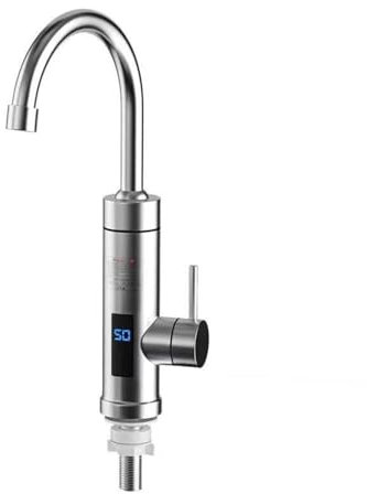 TIEOAXFT Electric Kitchen Water Heater Tap Instant Hot Water Heater Cold Heating Faucet Tankless Instantaneous Water Heater