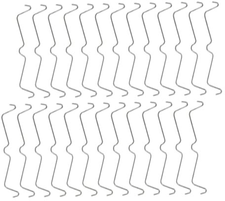 Cabilock 60stücke Edelstahlhaken Mit Schraubhaken Für Stecktafeln Edelstahlhaken Für Handwerk Und Zimmer Robuste Und Zuverlässige Befestigungslösung Für Werkbänke Und Lager