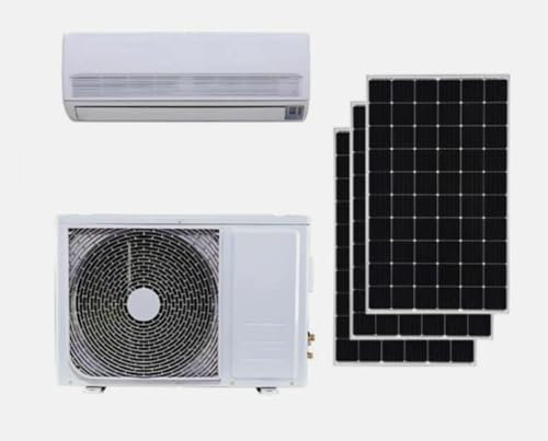 36000BTU Solar Hybrid ACDC Ductless Mini Split Air Conditioner & Heater