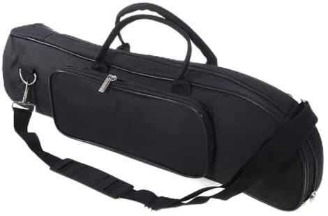 EBTOOLS Sac de Concert de Trompette élégante Étui de Transport Doux avec Deux Fermetures à Glissière et Bandoulière Confortable pour Les Musiciens