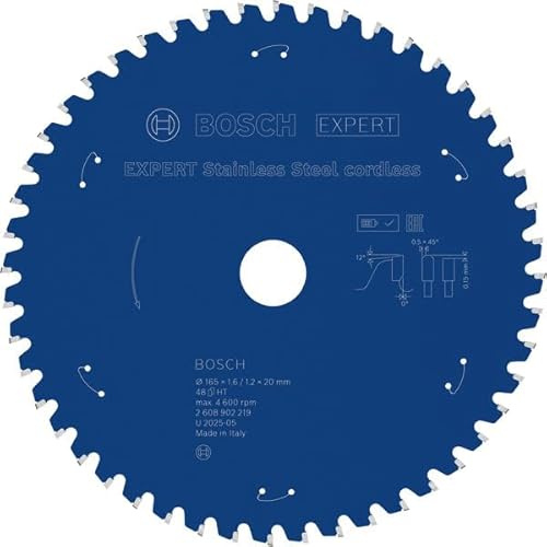 Bosch 10x Disco de corte de carburo EXPERT Multi Material, X-Lock | para Madera dura, Madera con clavos, Ø 115 mm, Professional Accesorios Amoladora pequeña