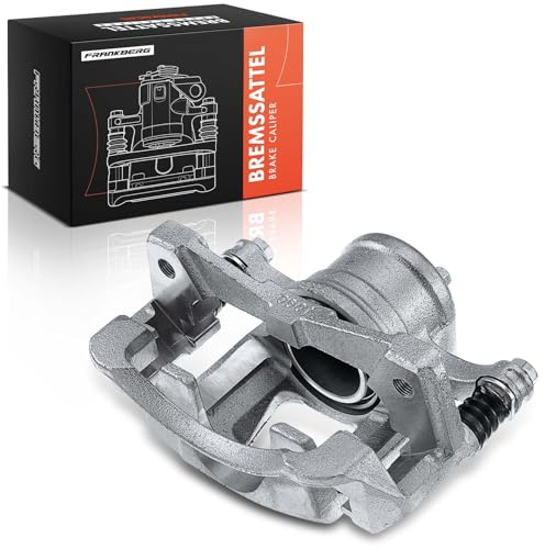Frankberg Bremssattel Bremszange Vorne Links mit Halter 94566890 | Lochabstand Halterung 140mm; Kompatibel mit Kalos KLAS, Aveo/Kalos Hatchback T250 T255, Aveo/Kalos Hatchback T200