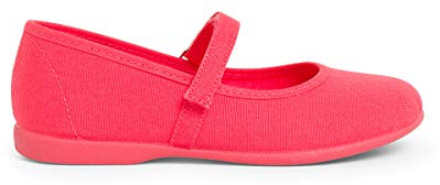 Pisamonas Merceditas Niña Tela Cinta Adherente Fina Talla 26 Color Coral