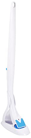 QANYEGN Sponge Scrubber with Handle, Brush Toilet Wand Starter Kit, Long Handle Wall Toilet Bowl Clean for Bathroom Sink Bathtub