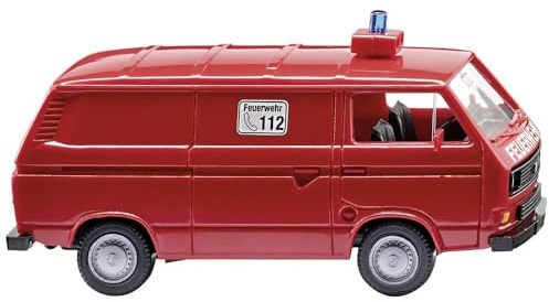 Wiking 060133 H0 Einsatzfahrzeug Modell Volkswagen T3 Feuerwehr Kastenwagen