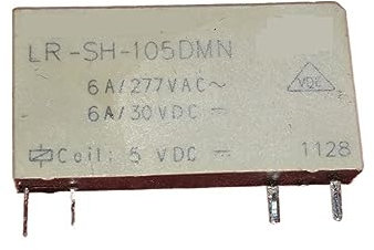 PQYSMVVG LR-SH-105DMN LR-SH-112D LR-SS-112DN Elektromagnetisches Leistungsrelais 5Pins 1St (Size : LR-SH-105DMN)