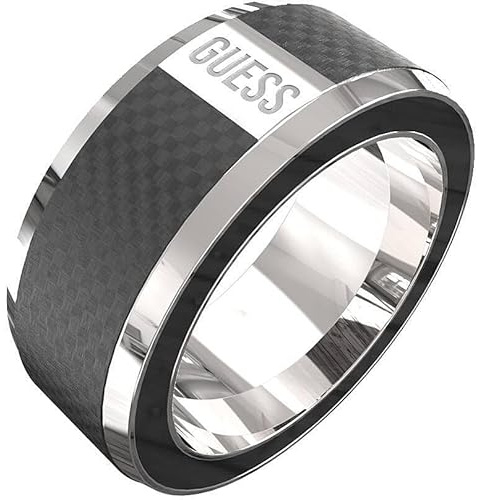 Guess Herrenring, modisch, Größe 6, JUMR04048JWSTBK
