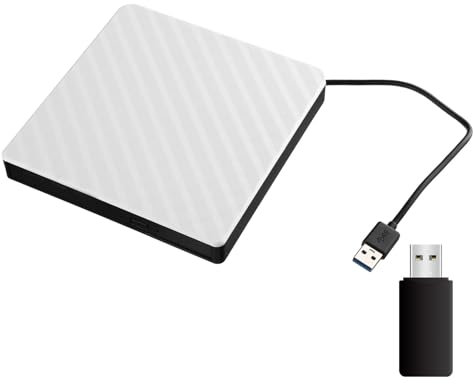 Disco rigido esterno USB - Unità di archiviazione USB esterna da 5 Gbps | Unità di backup portatile versatile per la registrazione dei dati | Perfetto per la riproduzione di filmati, l'installazione d