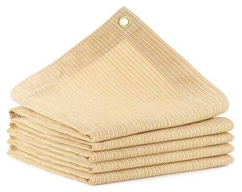 Vocray Telo Ombreggiante 90% per Patio, Copertura Ombreggiante da 10X30 Piedi per Pergola, Tessuto Traspirante per Protezione Solare per Spiaggia, Terrazzo, Veranda, Gazebo, Autorimessa, Schermo