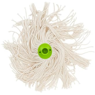 Frange Espagnole 220 g en Coton – Mèches Fines Ultra Absorbantes – Serpillière Professionnelle Sols Intérieurs – Compatible Balais Standards – Nettoyage Intensif et Durable