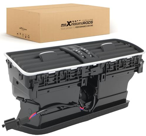 maXpeedingrods AC Luftausströmer Lüftungsgitter für VW CC für VW Passat 2009-2017 3AB819728A Klimaanlage Blende Schwarz