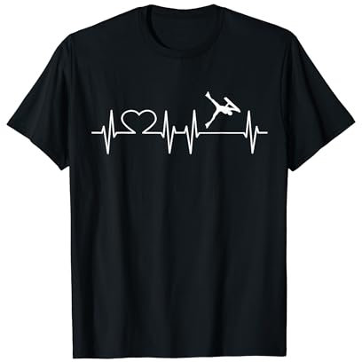 I love Bodyboard Shirt Bodyboarder Herzschlag T-Shirt T-Shirt