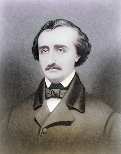 Posterazzi Edgar Allan Poe 1809 To 1849 American Writer After A 19Th Century Later Colouration Poster Print, (26 x 32)