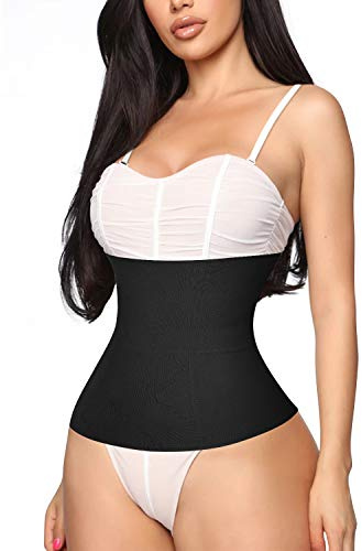 Gotoly Postpartum Recovery Belt,Body Wraps Works for Tighten Loose Skin (Black, X-Small)