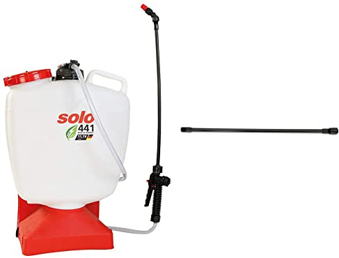 Solo 441 Akku Rückenspritze - Drucksprüher Made in Germany & 49513 Verlängerungsrohr 50 cm