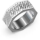GUESS Herrenring Bond Street, legierter Stahl, nicht anwendbar, legierter Stahl, nicht anwendbar, Legierter Stahl, Nicht zutreffend