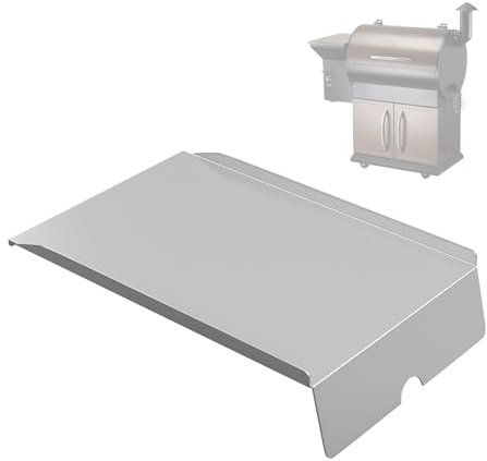 BQMAX Drip Pan Heat Baffle Ersatzteile für ZG 700 Series Grills, für Z Grills 700 Series Pellet Grills Heat Baffle Teile, Edelstahl Abtropfschale für Z Grills 700 Series Smoker Grills 7002B