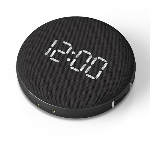 REACHER Loud Alarm Clock for Heavy Sleepers Adults/Kids/Teens, Vibrating Alarm Clock with Bed Shaker for Travel, Wake with a Shake Clocks for Hearing Impaired, Deaf