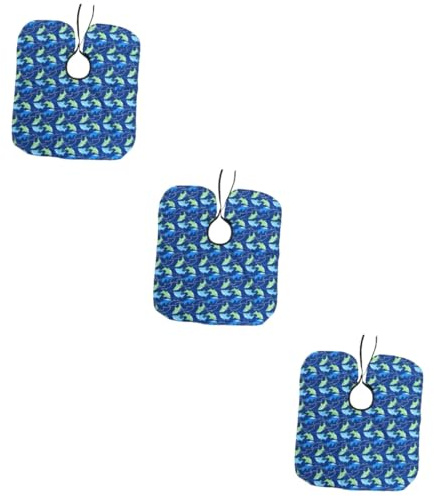 FRCOLOR 3 Stk Haarschneidetuch Kinderschürzen kleine Hai-Schürze Schürzen für Kinder Haarschneidekleid Bedrucken von Haarschneidetüchern haarschneide schal Polyester-Pongee-Tuch