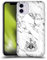 Head Case Designs Officially Licensed Newcastle United Football Club White Marble Crest Soft Gel Case [Military Grade Protection] Compatible With Apple iPhone 11