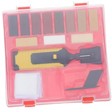 Yardenfun 1satz Holzboden Reparaturset Für Kratzer Und Holz Und Laminatböden Effektive Holzkitt Und Wachsreparaturwerkzeuge Für Möbel Und Fußböden Einfach Zu Verwenden Und Langlebige