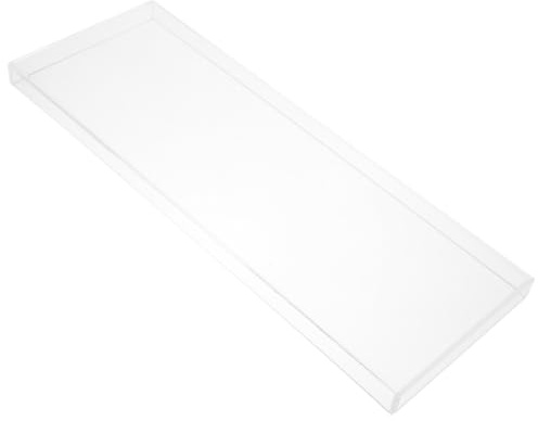 GAROZATION Transparente Tastaturabdeckung aus Acryl Durchsichtiger Tastaturschutz für Laptop Leicht zu Reinigen und Wiederverwendbar Schützt vor Wasser und Katzen