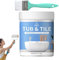 Peinture pour carrelage | Kit de finition pour baignoire et carrelage | Peinture blanche pour baignoire | Kit de couverture de salle de bain pour éviers, comptoirs, sols et murs | Séchage rapide | 500