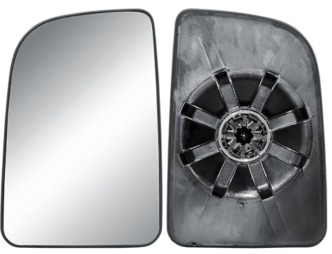 Ersatz Links Fahrerseite Außenspiegel Großes Oberes Glas mit Rückplatte Manueller Spiegelglas für 907 910 Mercedes Sprinter 2019-2025
